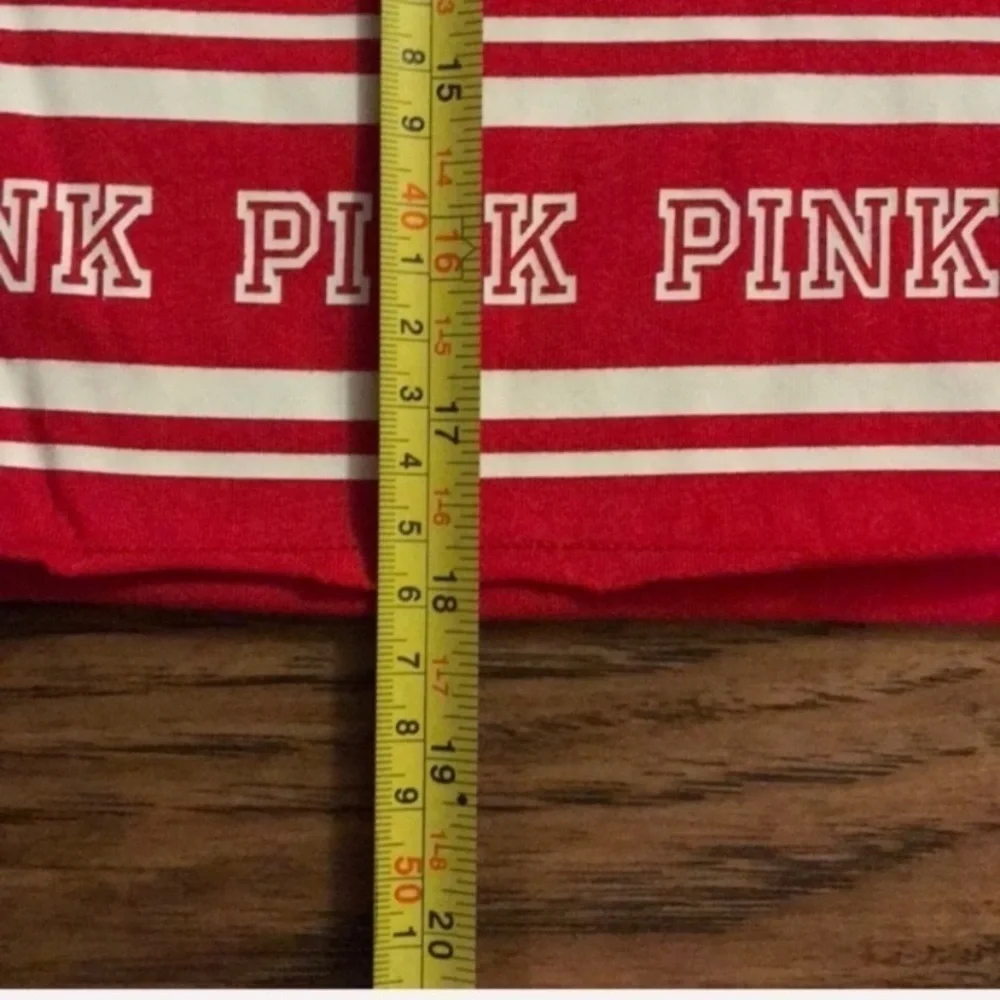 VS PINK Nation Cropped Top - Red - Picture 7 of 7